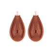 Bohemian quartz glass drop