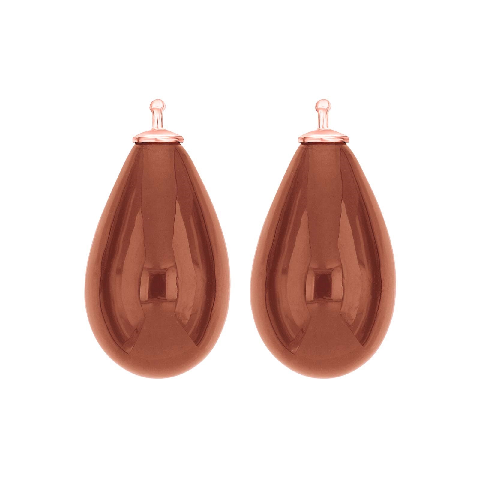 Bohemian quartz glass drop
