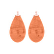 Bohemian quartz glass drop