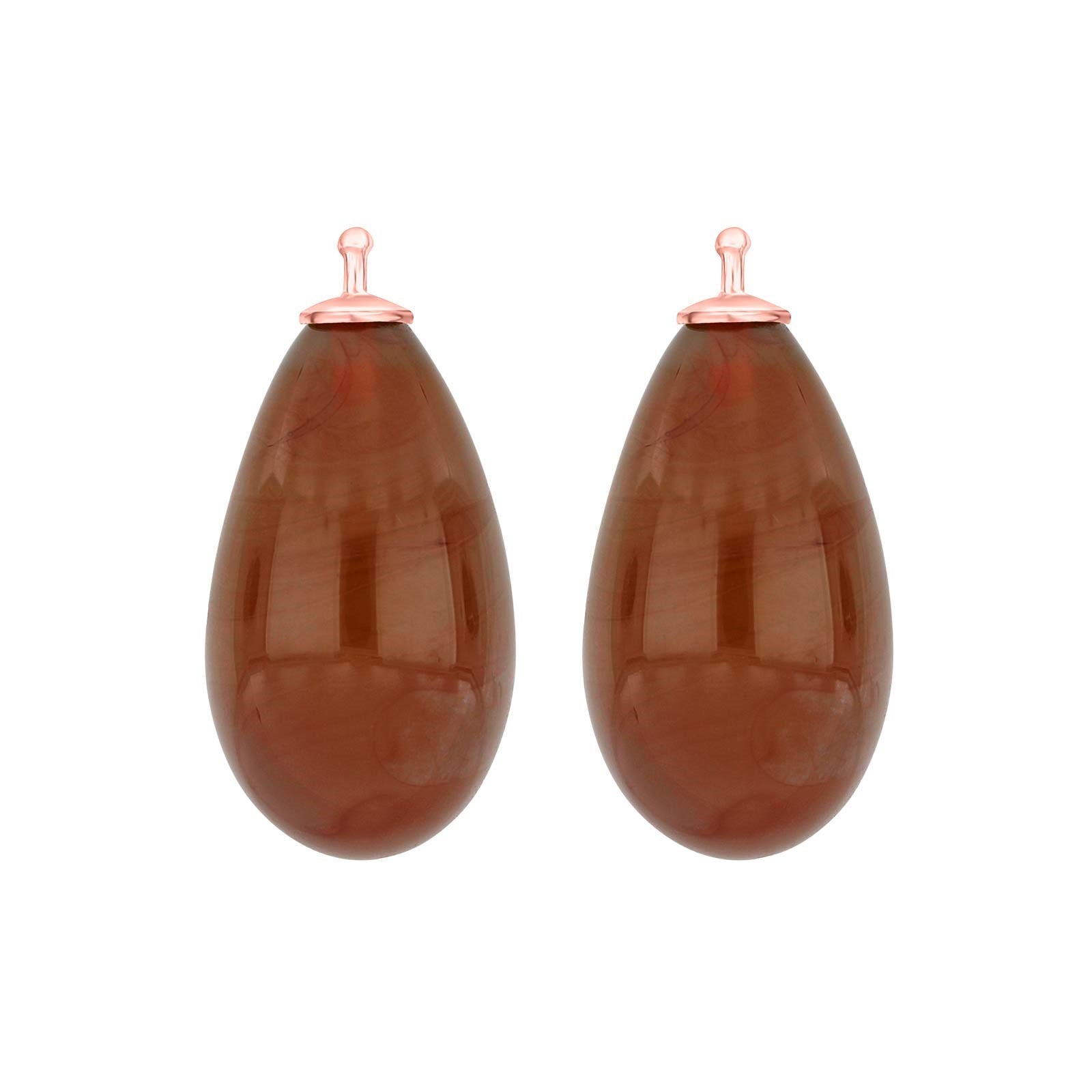 Bohemian quartz glass drop