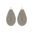 Bohemian quartz glass drop