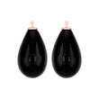 Bohemian quartz glass drop