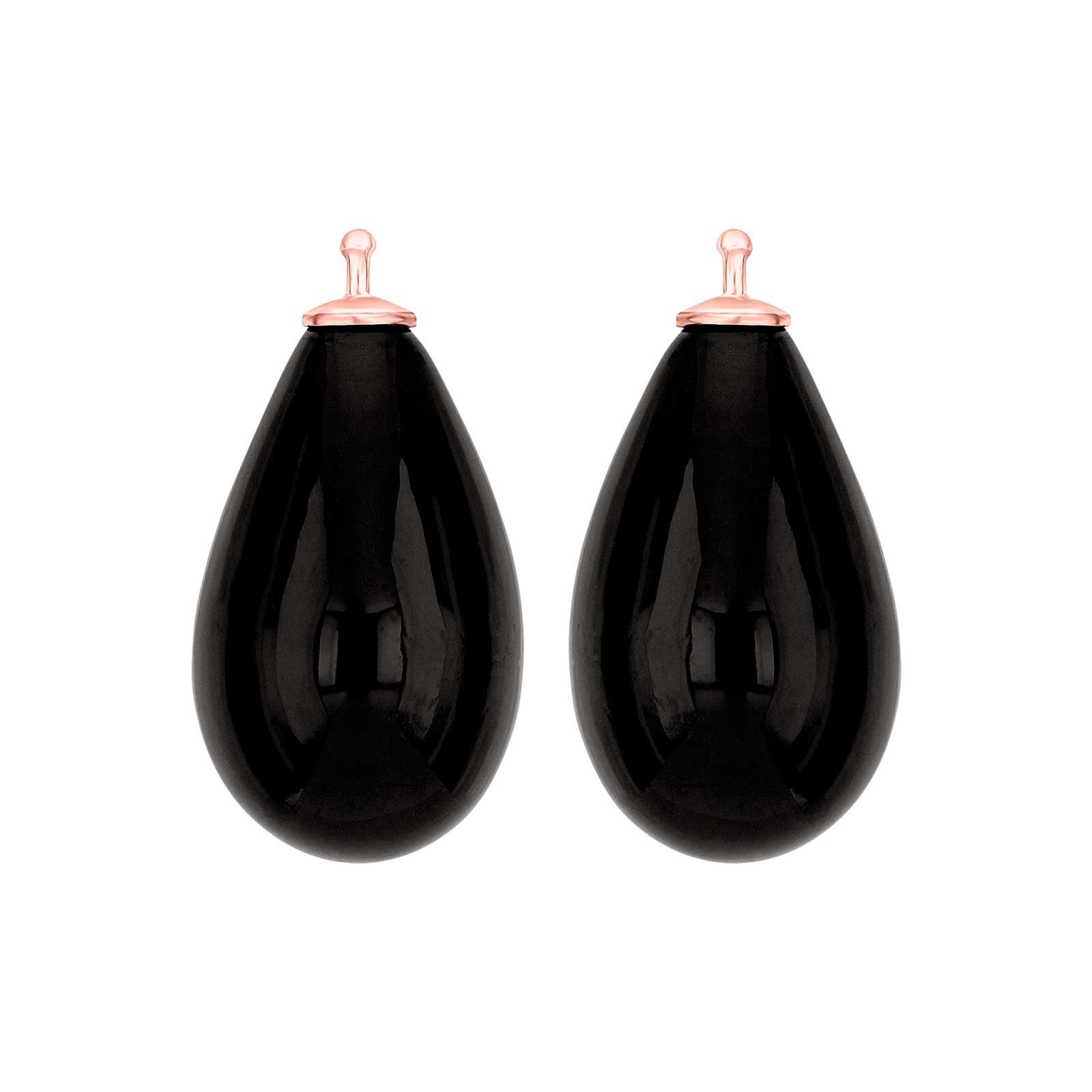 Bohemian quartz glass drop