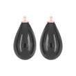 Bohemian quartz glass drop