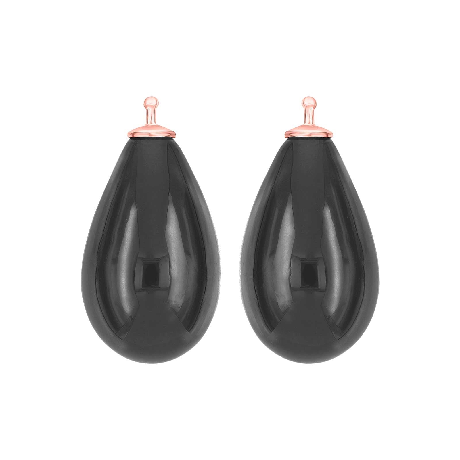 Bohemian quartz glass drop