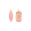 Faceted quartz glass