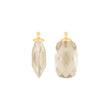 Faceted quartz glass