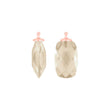 Faceted quartz glass