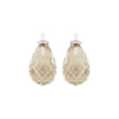 Faceted quartz glass