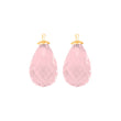 Faceted quartz glass