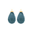 Faceted quartz glass