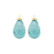 Faceted quartz glass