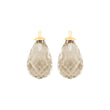 Faceted quartz glass