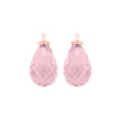 Faceted quartz glass