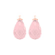 Faceted quartz glass