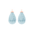 Faceted quartz glass