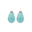 Faceted quartz glass