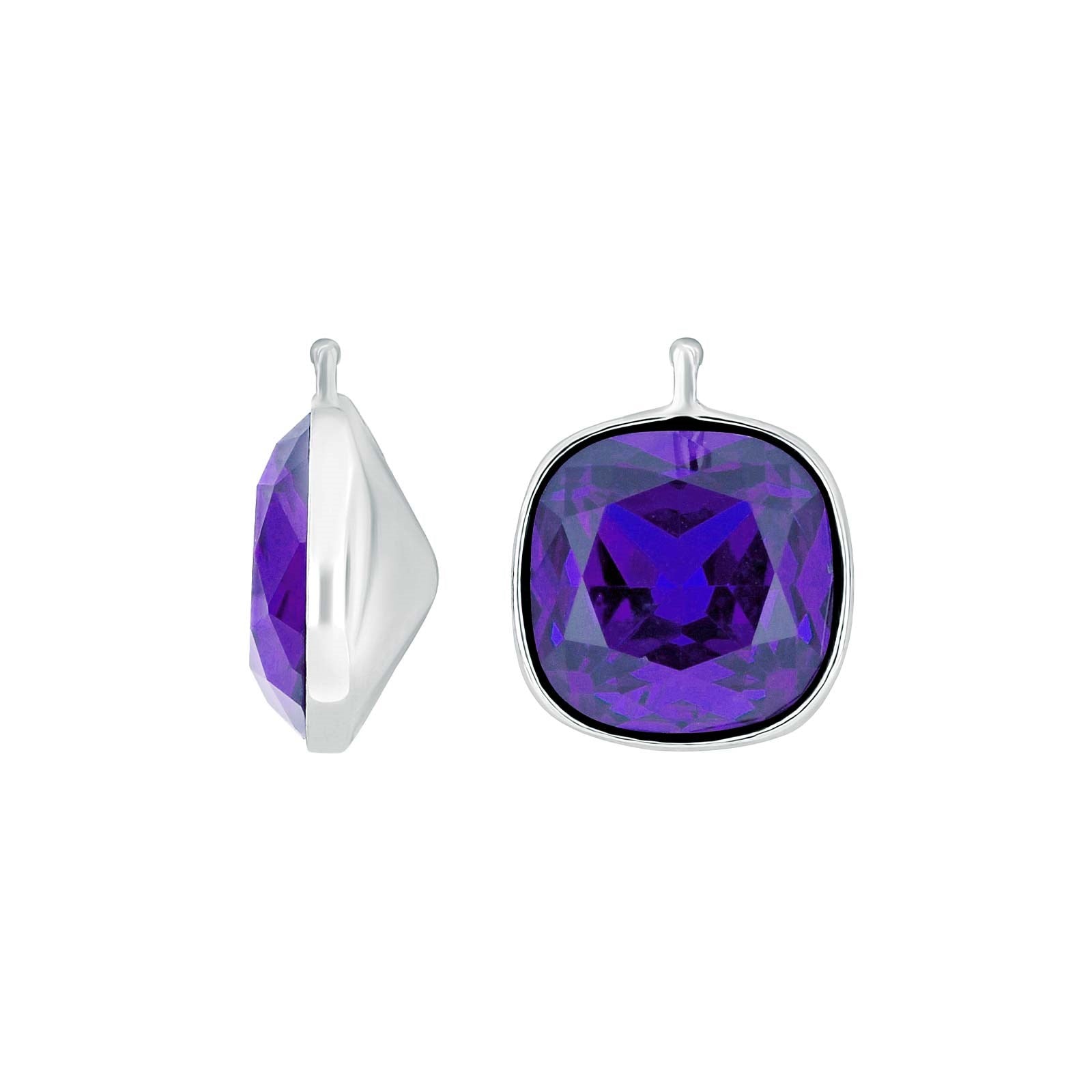 Faceted quartz glass