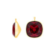 Faceted quartz glass