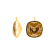 Faceted quartz glass