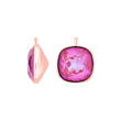 Faceted quartz glass