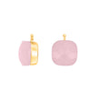 Faceted quartz glass