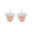 Quartz glass acorn shape