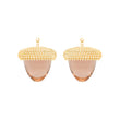Quartz glass acorn shape