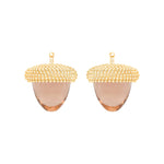 Quartz glass acorn shape
