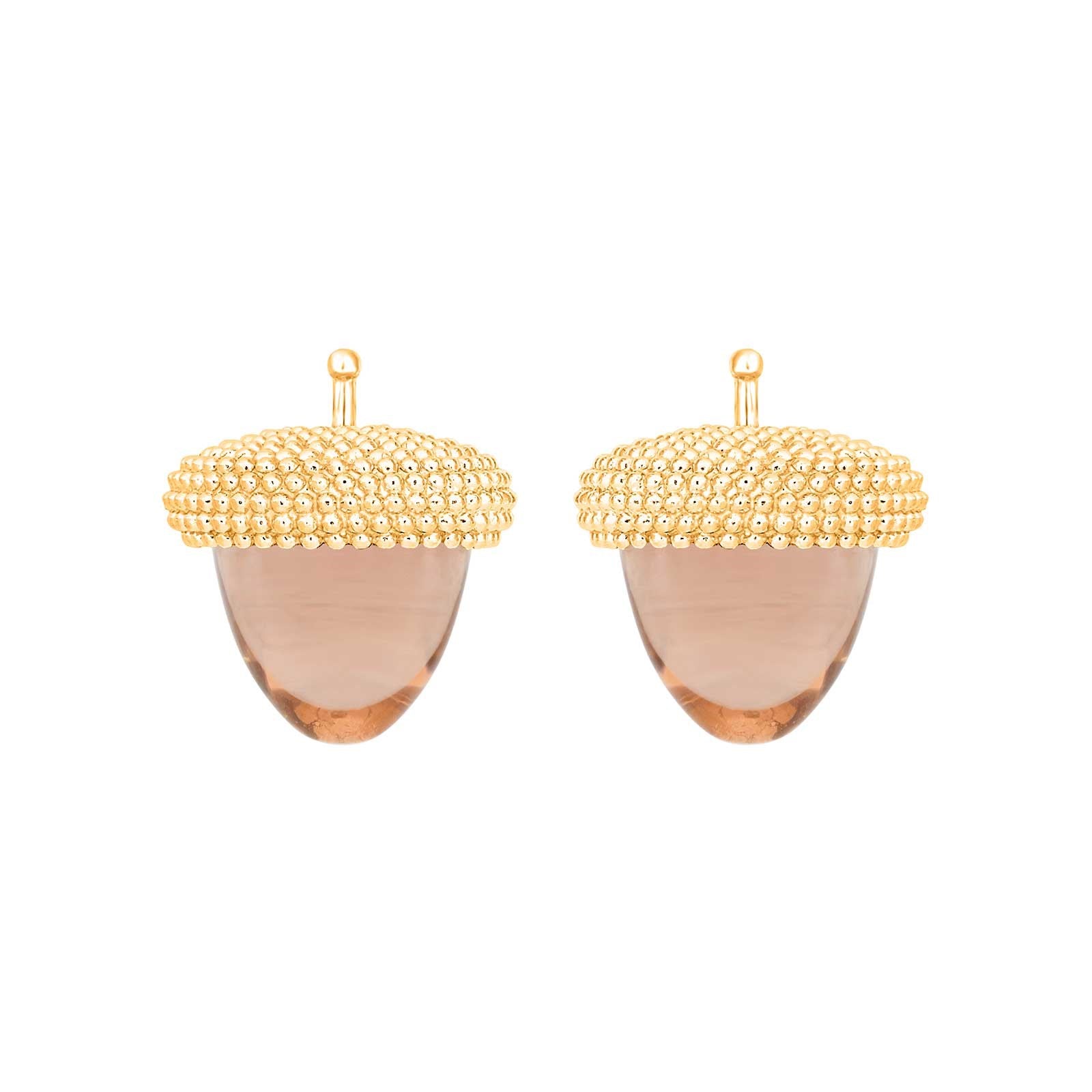 Quartz glass acorn shape