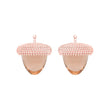 Quartz glass acorn shape