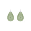 Bohemian quartz glass drop