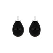 Bohemian quartz glass drop