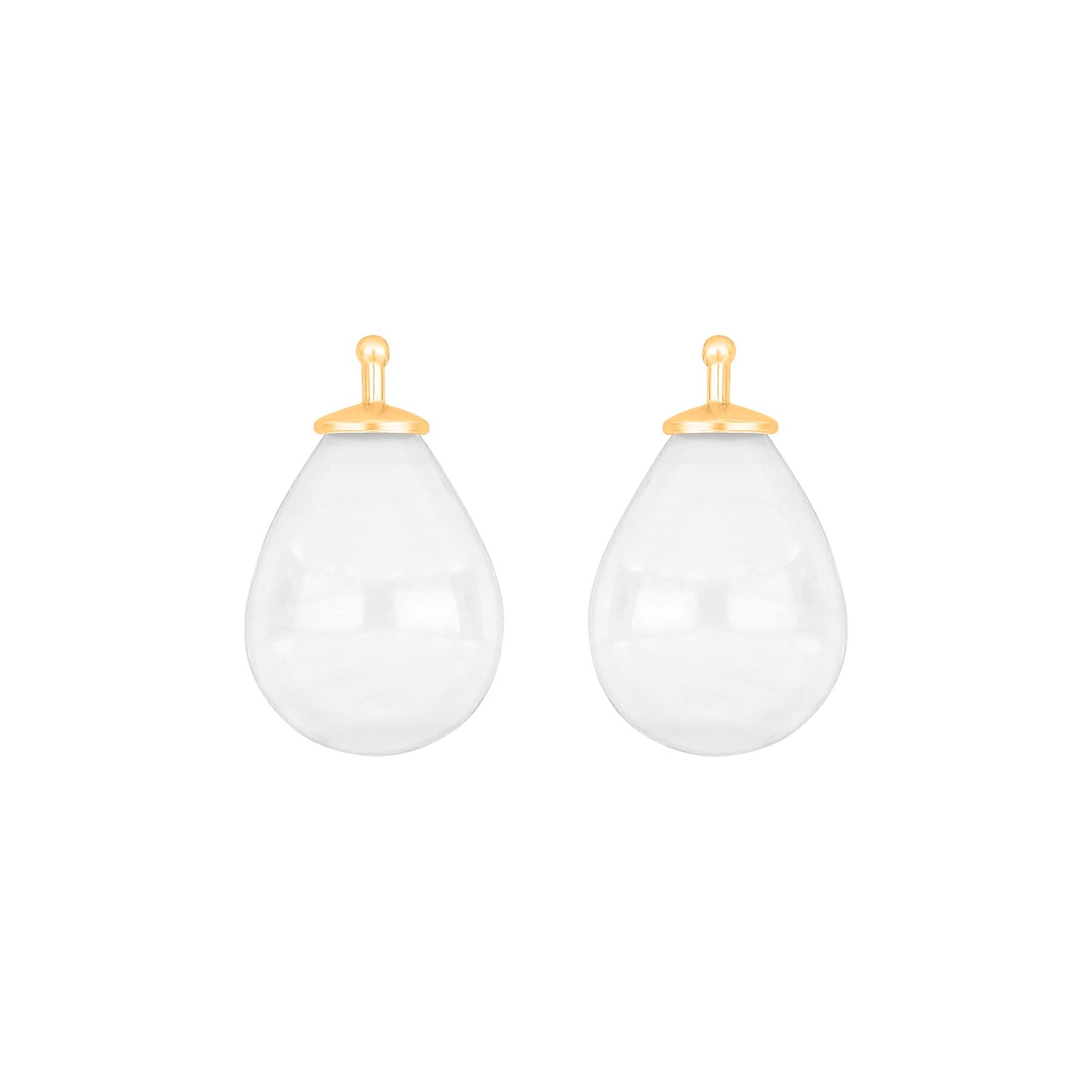 Bohemian quartz glass drop