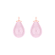 Bohemian quartz glass drop