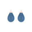 Bohemian quartz glass drop