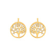 Silver system pendant tree of life m/cz