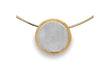 925/- Pendant, partially fg brushed