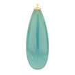 Bohemian quartz glass drop