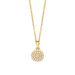 Silver fork pendant ANNIENOR 9mm incl. chain