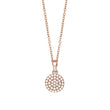 Silver fork pendant ANNIENOR 9mm incl. chain
