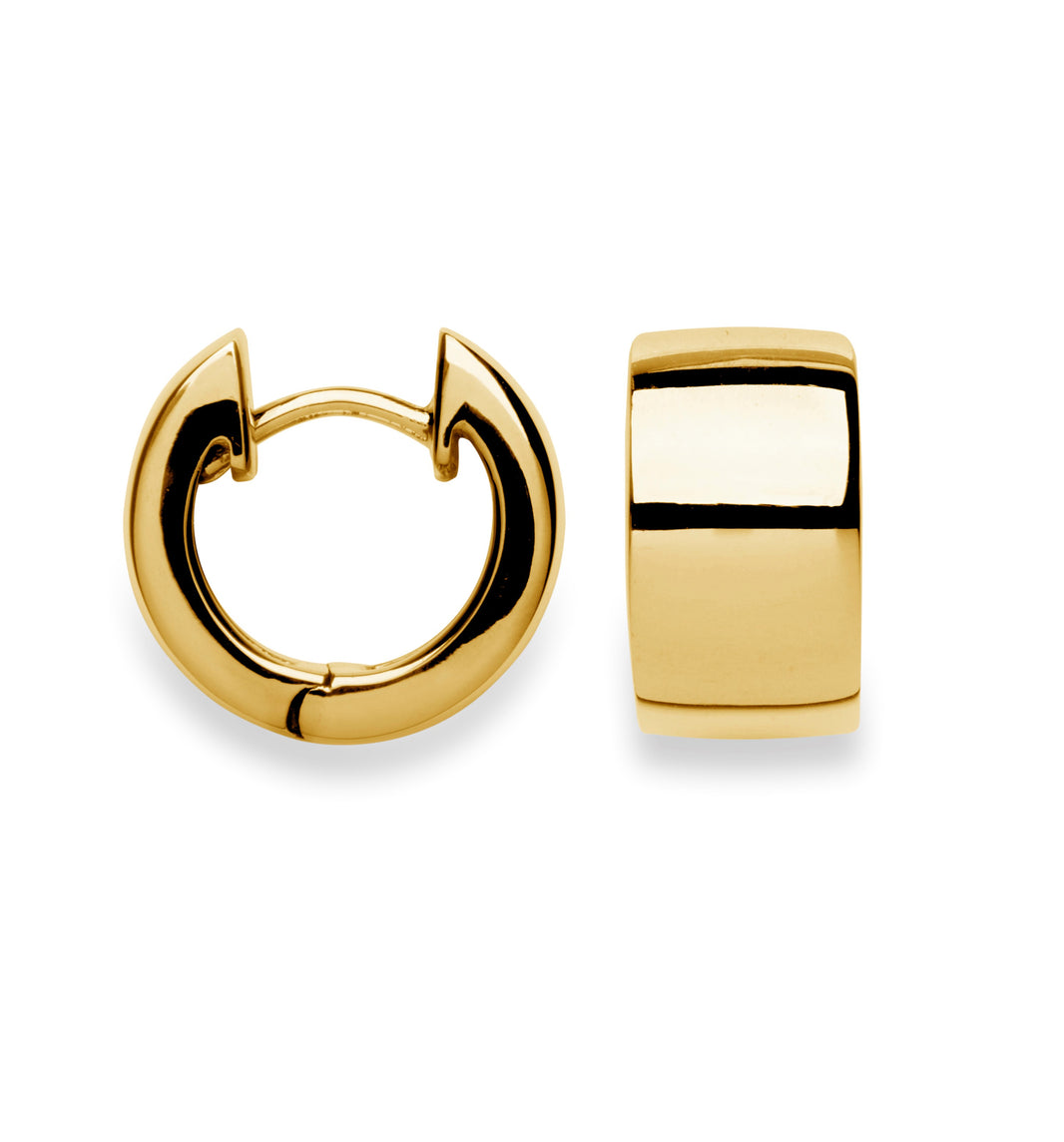 925/- hinge erarrings, gp pol.