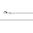 NOK 925 round anchor chain carabiner 1.5 mm