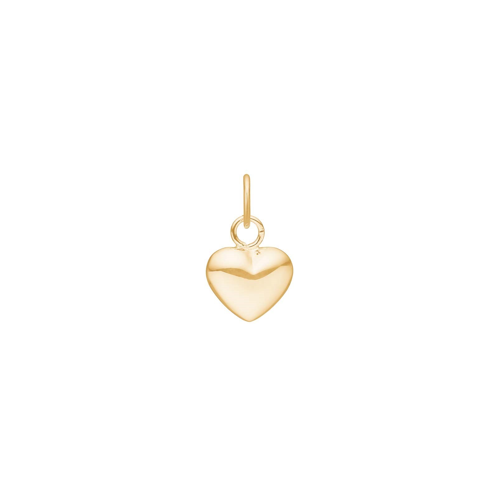 Siersbøl 8ct. pendant heart 9mm