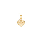 Siersbøl 8ct. gold pendant heart 8mm