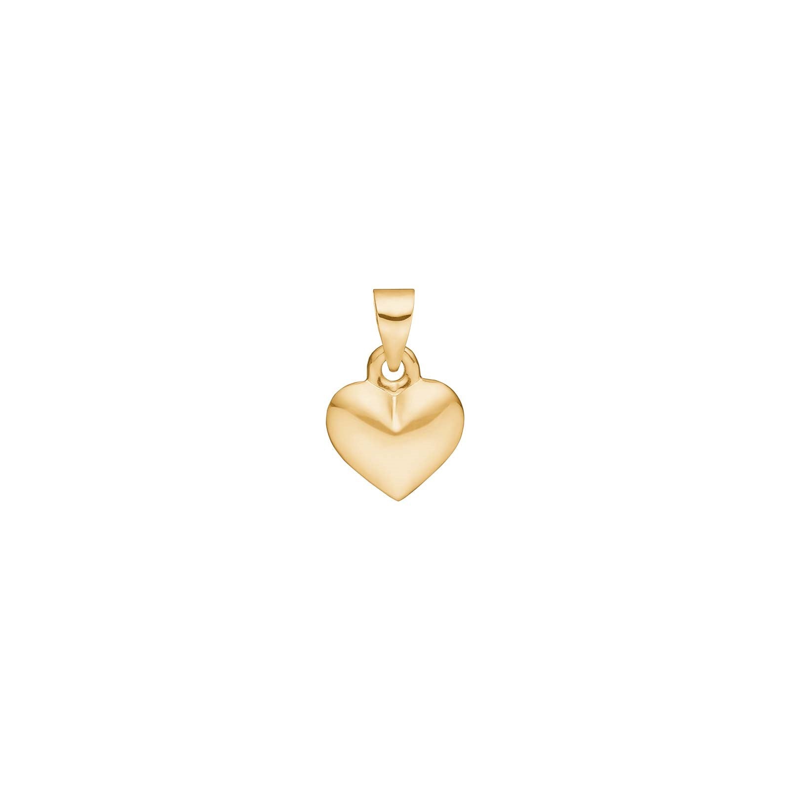 Siersbøl 8ct. gold pendant heart 8mm