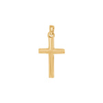 8ct. gold cross 23mm