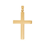 8ct. gold cross 26mm