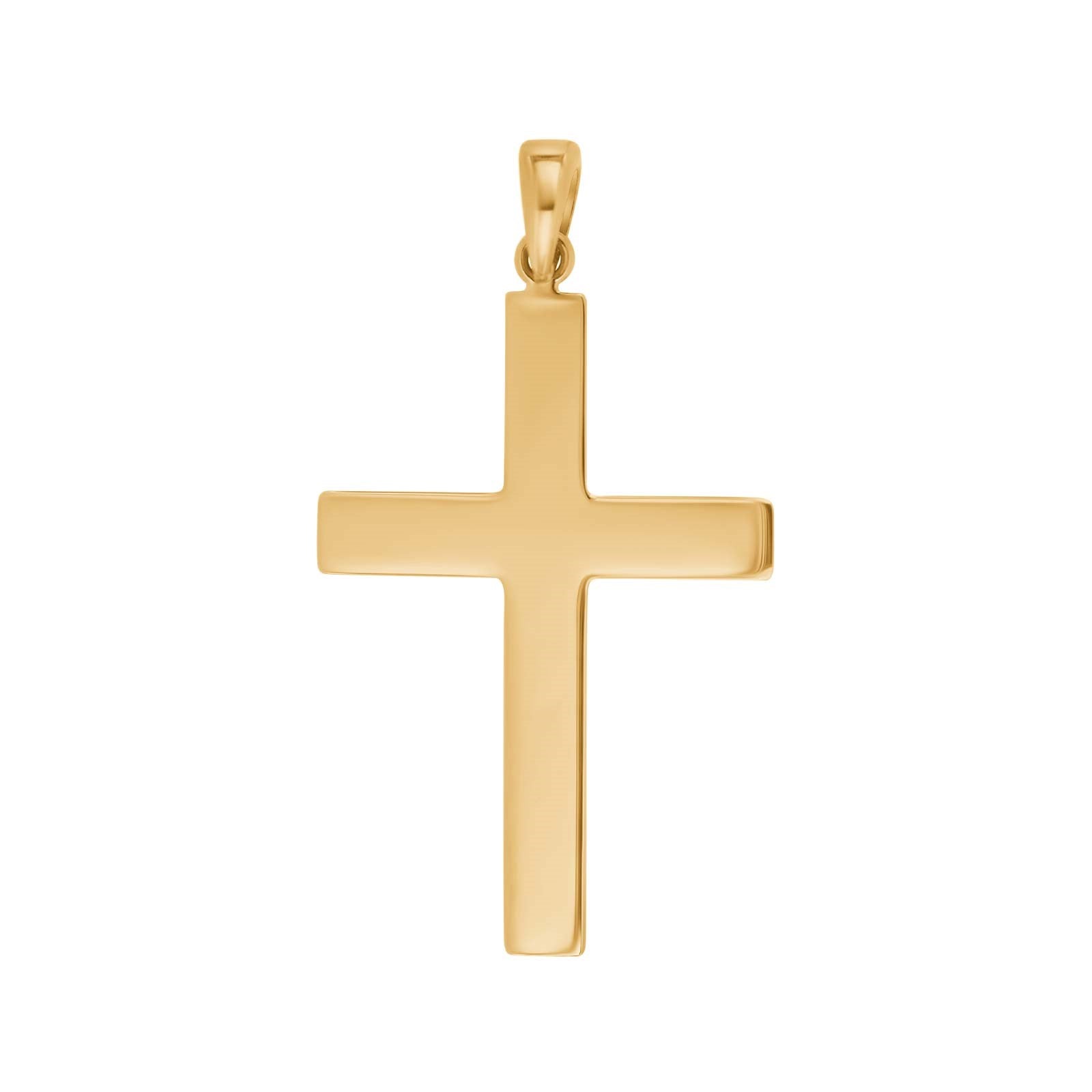 8ct. gold cross 26mm