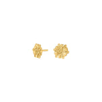 Goldpl. silver earrings